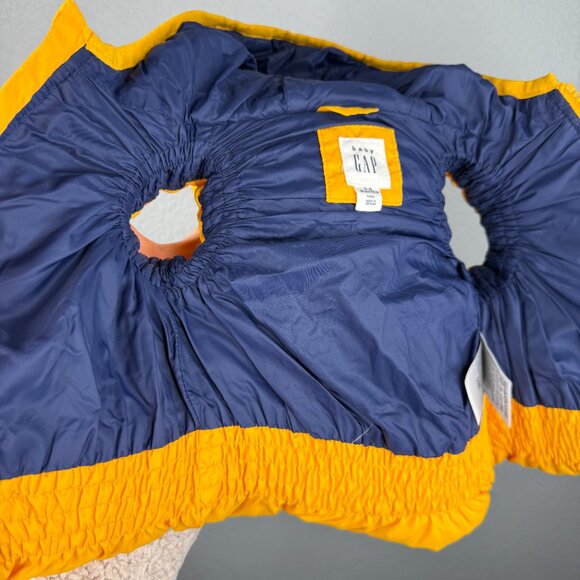 Baby Gap Yellow Puffer Vest - Picture 4 of 5